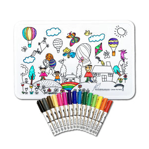 COLOUR ME MATS A Day Out by DSA's Artists - playhao - Toy Shop Singapore