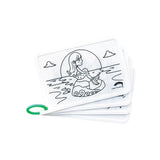 COLOUR ME MATS Mermaid on a Rock (Colouring Mat Bundle) - playhao - Toy Shop Singapore