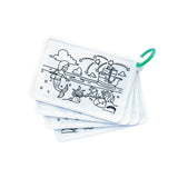 COLOUR ME MATS Mermaid on a Rock (Colouring Mat Bundle) - playhao - Toy Shop Singapore