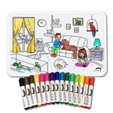 COLOUR ME MATS Pets at Home (Colouring Mat Bundle) - playhao - Toy Shop Singapore
