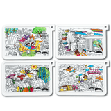 COLOUR ME MATS Timmy & Tammy Gardens to Skylines (Colouring Mat Bundle) - playhao - Toy Shop Singapore