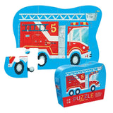 CROCODILE CREEK 12-pc Mini Puzzle-Fire Truck - playhao - Toy Shop Singapore