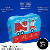 CROCODILE CREEK 12-pc Mini Puzzle-Fire Truck - playhao - Toy Shop Singapore