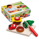 ERZI Cheeseburger Cutting Set - playhao - Toy Shop Singapore
