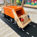 FAGUS Garbage Tipper Truck - Orange - Limited Special Edition (*) - playhao - Toy Shop Singapore