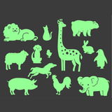 GLOPLAY Animal Everyday Set - playhao - Toy Shop Singapore