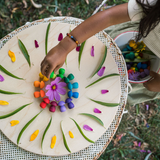 GRAPAT Mandala Rainbow Mushrooms - playhao - Toy Shop Singapore
