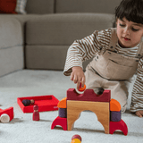 GRIMM'S Building Set Red - playhao - Toy Shop Singapore