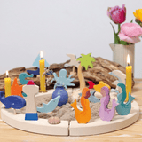 GRIMM'S Decorative Figure Mermaid Amethyst - playhao - Toy Shop Singapore