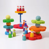 GRIMM'S Stacking Tower Flowers - playhao - Toy Shop Singapore