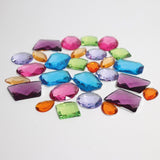 GRIMM's XXL Acrylic Glitter Stones, 28 pieces for Decorative - playhao - Toy Shop Singapore