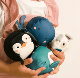 Little Big Friends Dooballs - Set of 4 plush balls - Ocean - playhao - Toy Shop Singapore