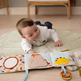 Little Big Friends Soft Activity Book 2 in 1 - Dino - playhao - Toy Shop Singapore