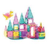 MAGNA - TILES Castle DLX + microMAGS 48 Piece Set - playhao - Toy Shop Singapore
