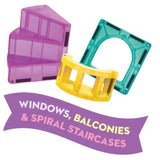 MAGNA - TILES Castle DLX + microMAGS 48 Piece Set - playhao - Toy Shop Singapore