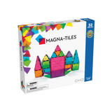 MAGNA - TILES Classic Clear Colors 32 Piece Set - playhao - Toy Shop Singapore