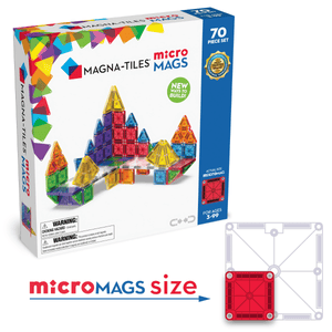 MAGNA - TILES microMAGS 70 - Piece Deluxe Set - playhao - Toy Shop Singapore
