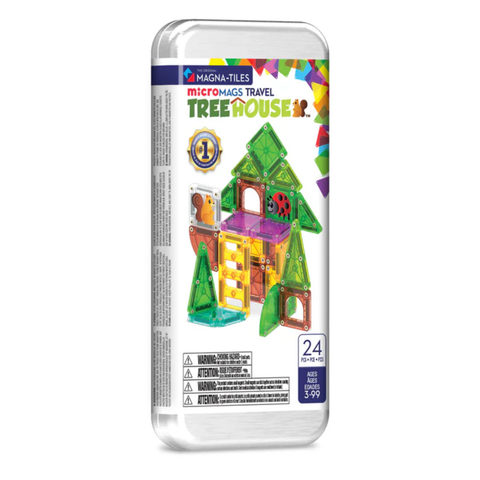 MAGNA-TILES microMAGS Travel Treehouse