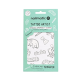 NAILMATIC KIDS COLORING TATTOO BOARD-DINOSAURS - playhao - Toy Shop Singapore