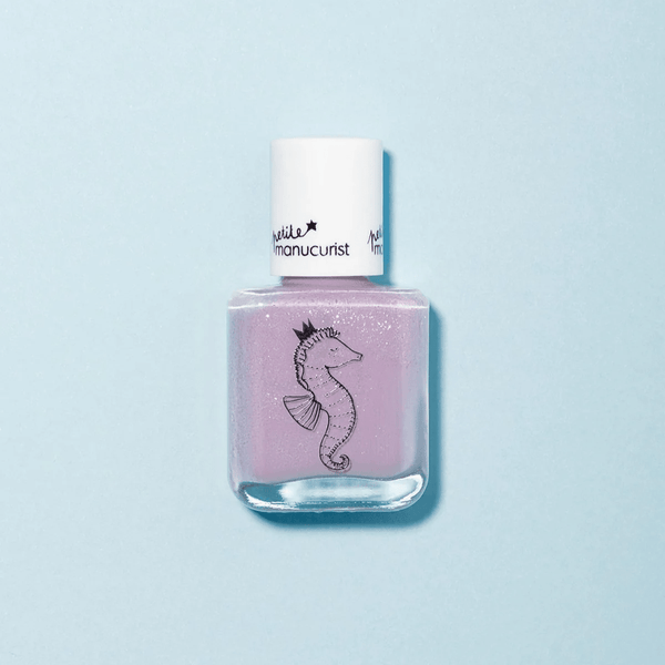 PETITE MANUCURIST - Janis the Seahorse - Mauve Glitter - playhao - Toy Shop Singapore