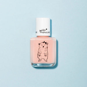 PETITE MANUCURIST - Joy the Bear Cub - Peach Glitter - playhao - Toy Shop Singapore