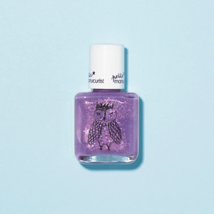 PETITE MANUCURIST - Scarlett the Owl - Purple Glitter - playhao - Toy Shop Singapore