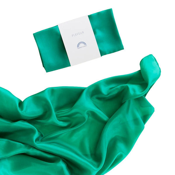 SARAH'S SILKS Playsilks - Emerald (DP)