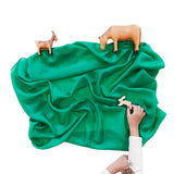 SARAH'S SILKS Playsilks - Emerald (DP)