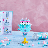 PLUS-PLUS Angry Birds Silver / 110 pcs Tube - playhao - Toy Shop Singapore