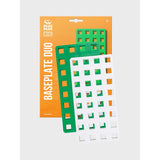 PLUS - PLUS BIG Baseplate / 2 pcs White/Green - playhao - Toy Shop Singapore