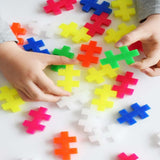 PLUS-PLUS BIG Neon / 15pcs Tube - playhao - Toy Shop Singapore