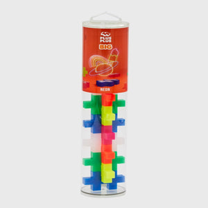 PLUS-PLUS BIG Neon / 15pcs Tube - playhao - Toy Shop Singapore