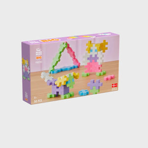 PLUS - PLUS BIG Pastel Mix / 50 pcs. - playhao - Toy Shop Singapore
