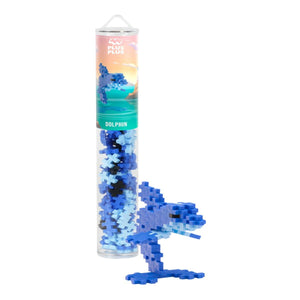 PLUS - PLUS Bluey Dolphin / 100 pcs Tube - playhao - Toy Shop Singapore