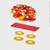 PLUS - PLUS Color Cars Fire / 200 pcs Tube - playhao - Toy Shop Singapore