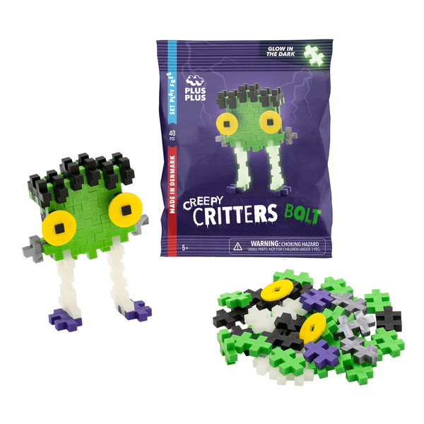 PLUS-PLUS Creepy Critters – Bolt - playhao - Toy Shop Singapore