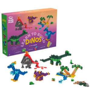 PLUS-PLUS Learn To Build Dinosaurs - playhao - Toy Shop Singapore