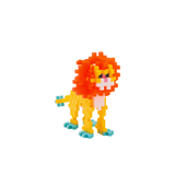 PLUS - PLUS Lion Sunny / 100 pcs Tube - playhao - Toy Shop Singapore