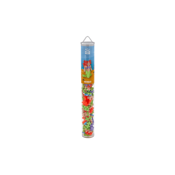 PLUS - PLUS Mermaid / 100 pcs Tube - playhao - Toy Shop Singapore