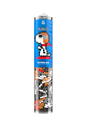 PLUS-PLUS PBN Peanuts - Flying Ace / 275 pcs Tube - playhao - Toy Shop Singapore