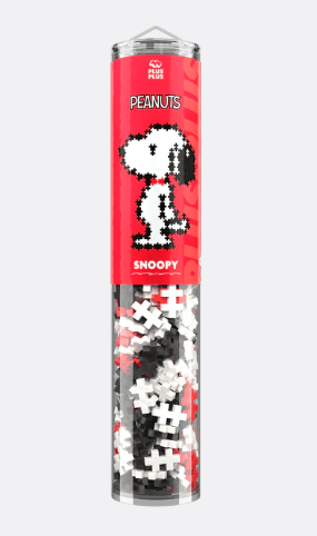 PLUS-PLUS PBN Peanuts - Snoopy / 275 pcs Tube - playhao - Toy Shop Singapore