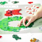 PLUS - PLUS Puzzle By Number - Christmas Wreath - playhao - Toy Shop Singapore