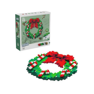 PLUS - PLUS Puzzle By Number - Christmas Wreath - playhao - Toy Shop Singapore