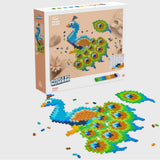 PLUS-PLUS Puzzle By Number Peacock 800pcs - playhao - Toy Shop Singapore