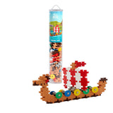 PLUS - PLUS Viking Ship / 100 pcs Tube - playhao - Toy Shop Singapore