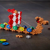 PLUS - PLUS Viking Ship / 100 pcs Tube - playhao - Toy Shop Singapore