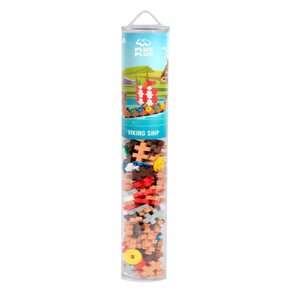 PLUS - PLUS Viking Ship / 100 pcs Tube - playhao - Toy Shop Singapore