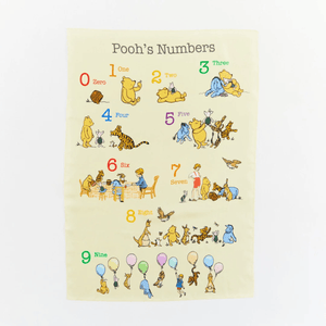 SARAH'S SILK Winnie the Pooh 123 Playsilk (DP) - playhao - Toy Shop Singapore