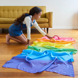 SARAH'S SILKS Giant Playsilks Enchanted - Rainbow - playhao - Toy Shop Singapore