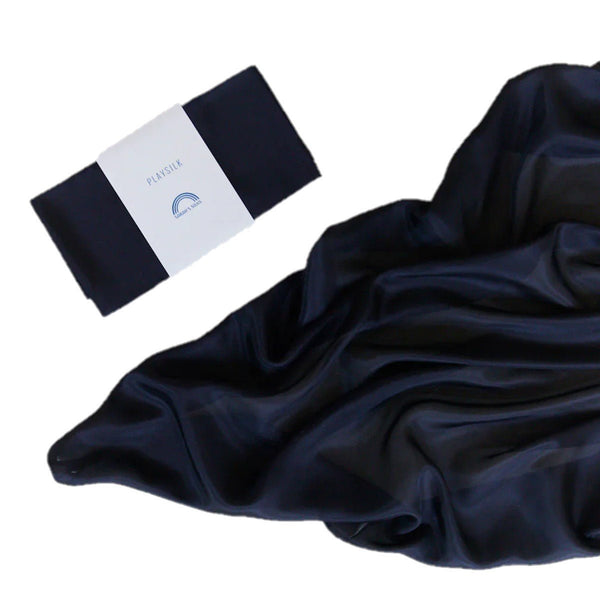 SARAH'S SILKS Playsilks - Black - playhao - Toy Shop Singapore